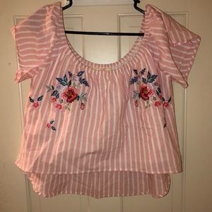 Floral Off the Shoulder Top